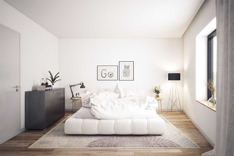 Phòng ngủ phong cách minimalist