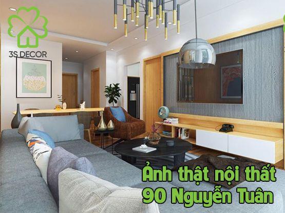 Thiết kế căn hộ liền kề khu nhà ở 90 Nguyễn Tuân